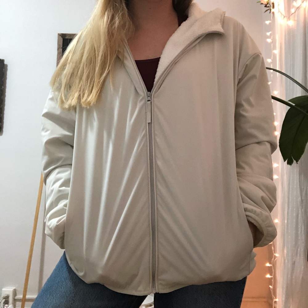 Uniqlo fluffy winter jacket